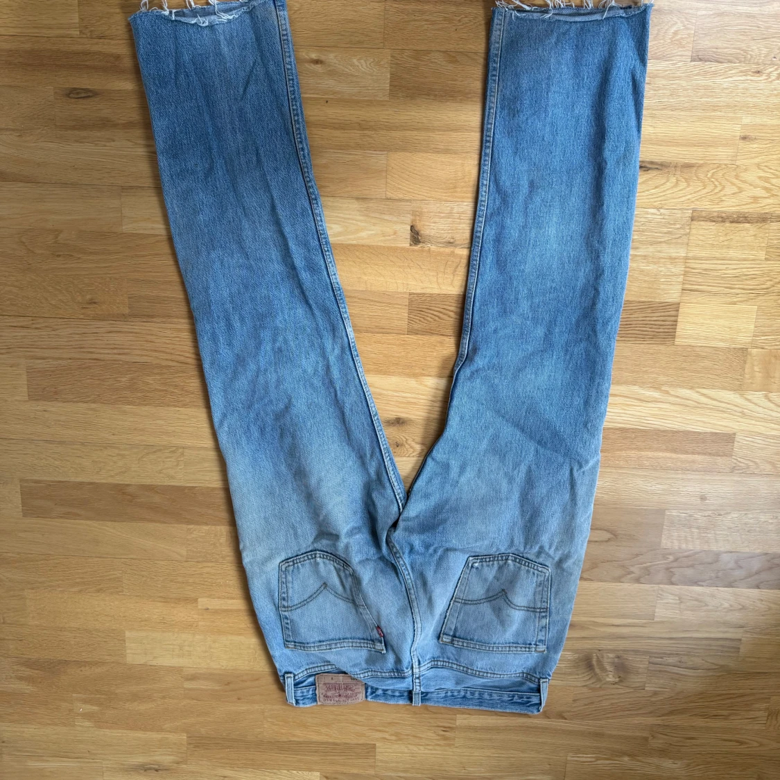 Levis 501 jeans med fransar - 2