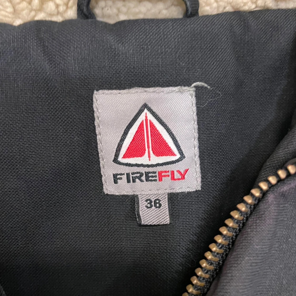 Y2k jacka med päls - 2