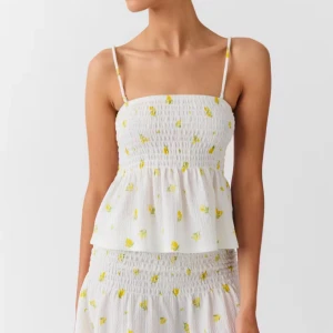 Citron singlet🍋💝 - ❤️Den är ny från gina utan några fläckar eller defekter❤️  den är i M men den funkar på xs och s utan att vara stor💕