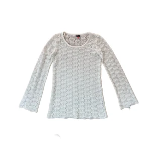 Bohemian fine knit lace top  - Bohemian fine knit lace top   Size M   Gently used 