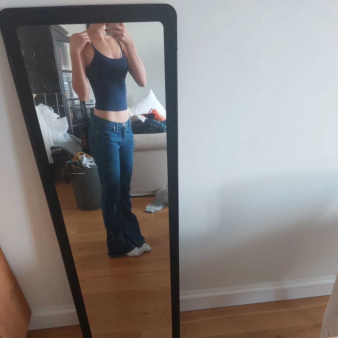 Lågmidjade Bootcut Jean