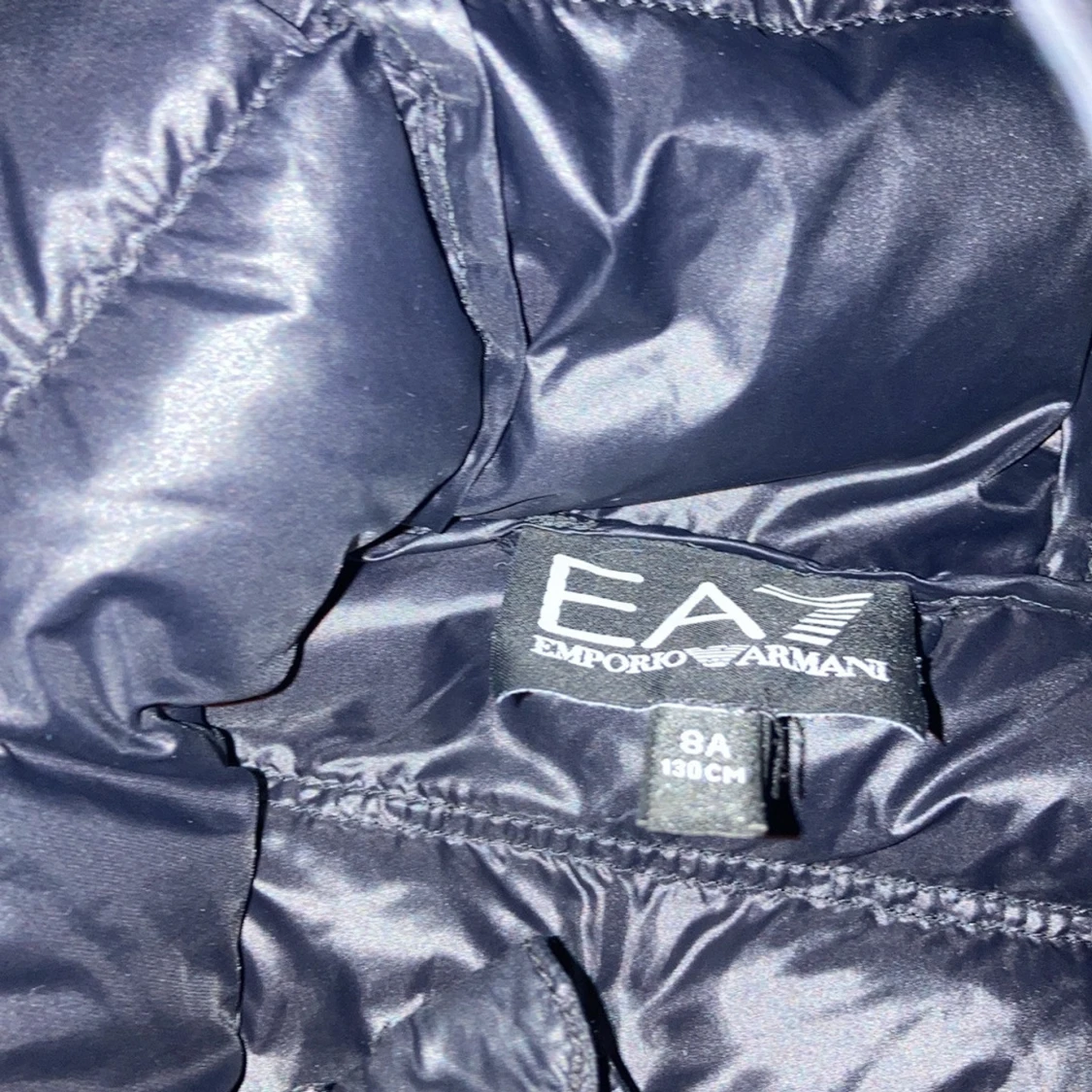 Svart pufferjacka från Emporio Armani - 92