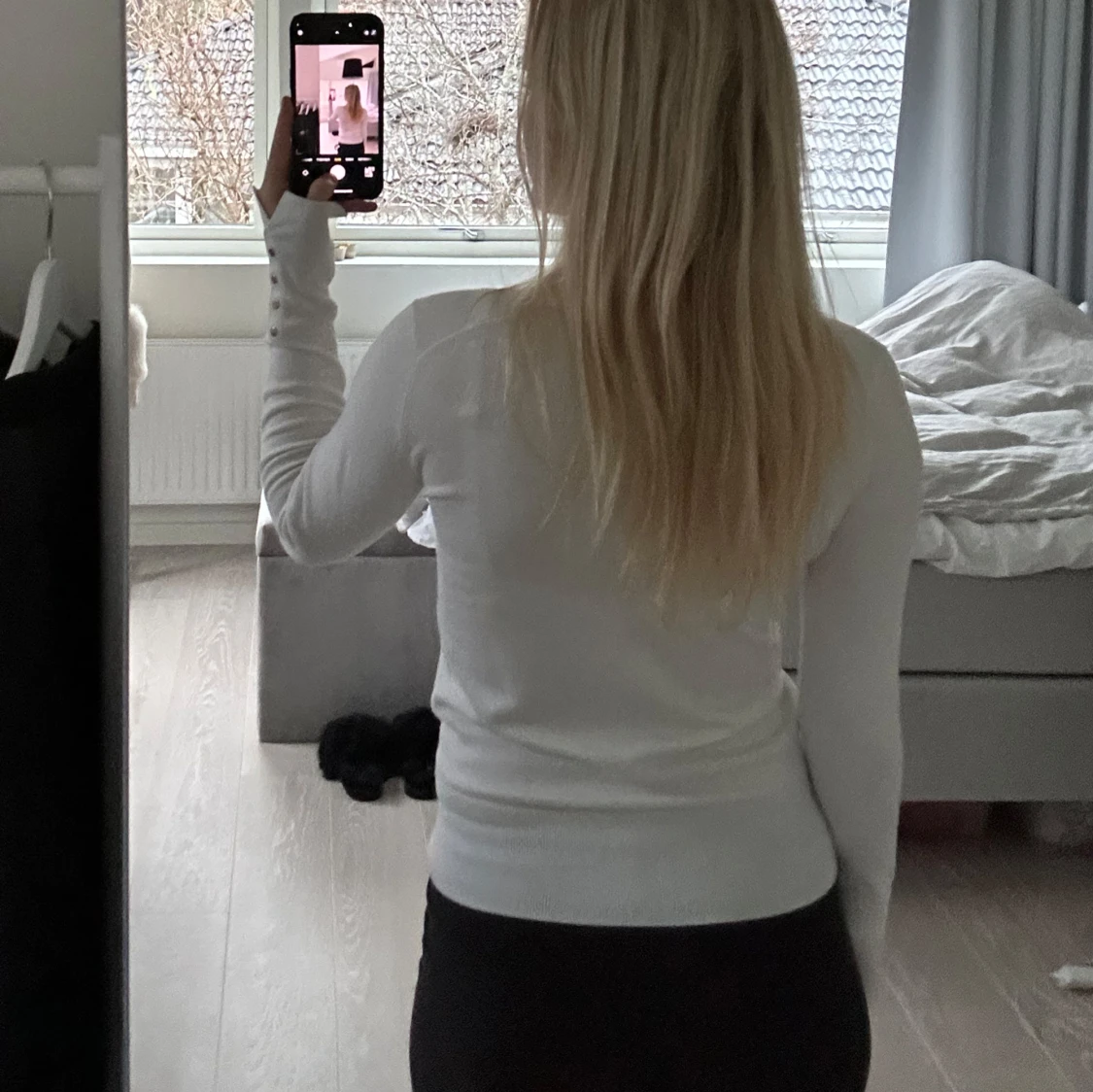 Vit långärmad tröja från Zara - 92