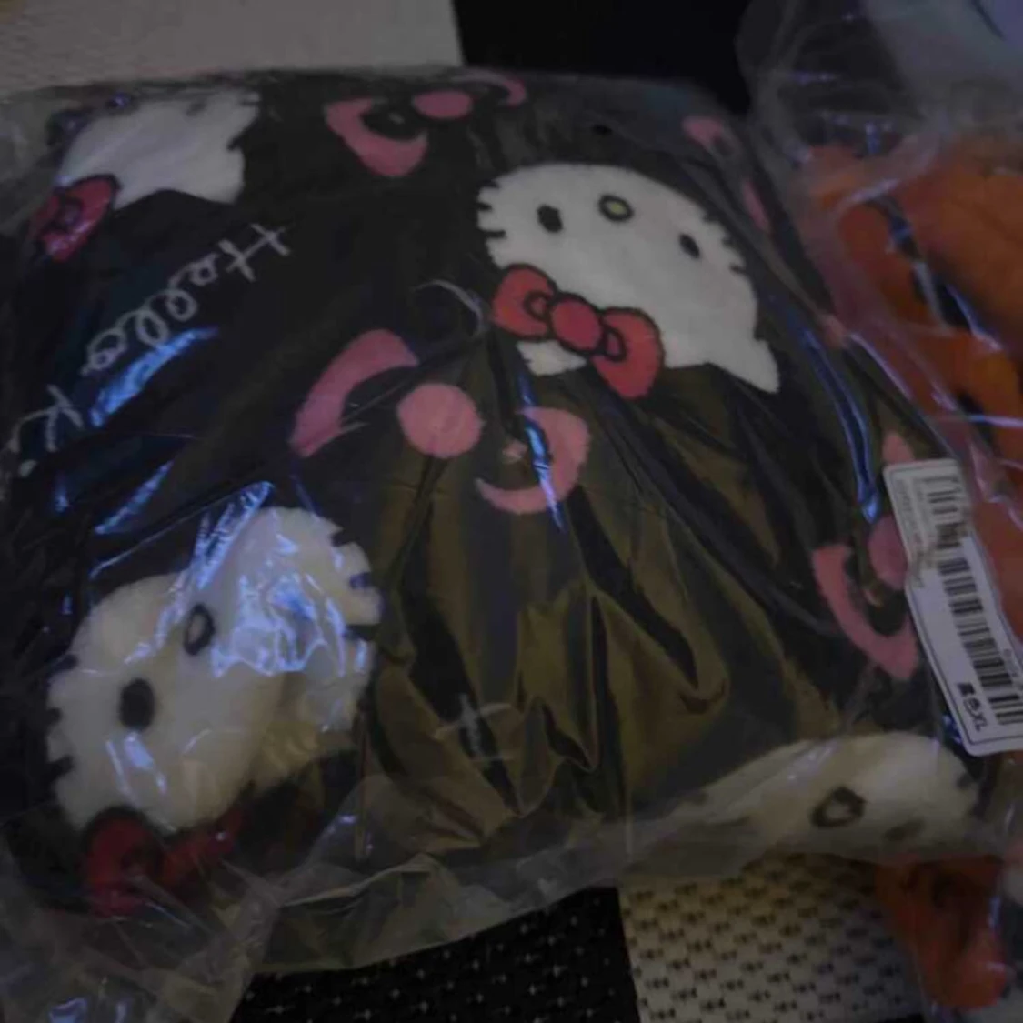 Svarta Hello Kitty mjukisbyxor - 90