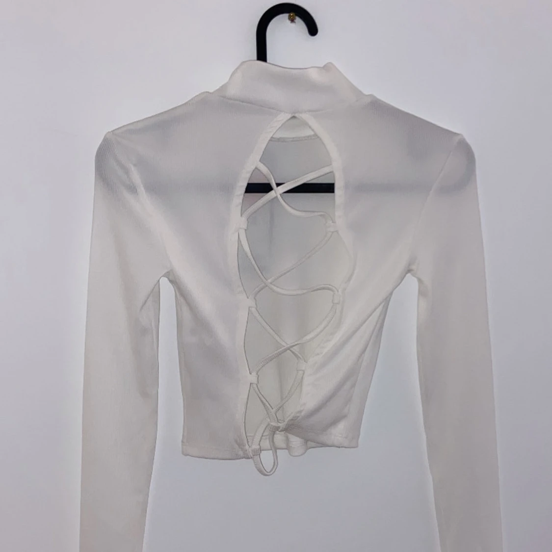 Vit långärmad topp från Amisu - 90