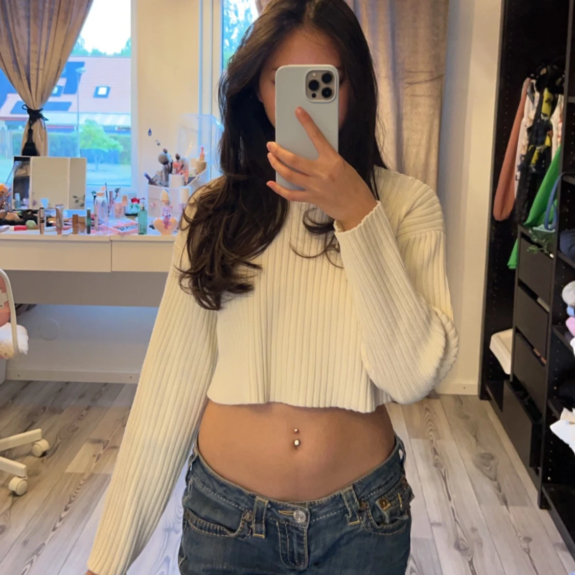 Vit/ Beige tröja! - 93