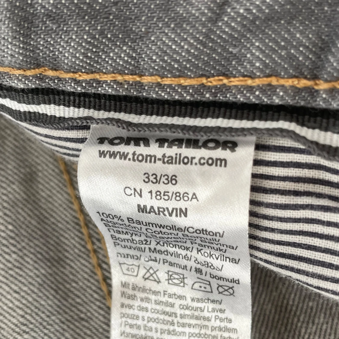 Low waist gråa jeans - 93