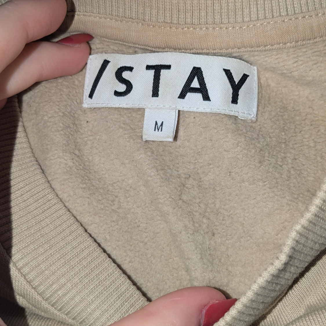 Beige sweatshirt från /STAY - 90