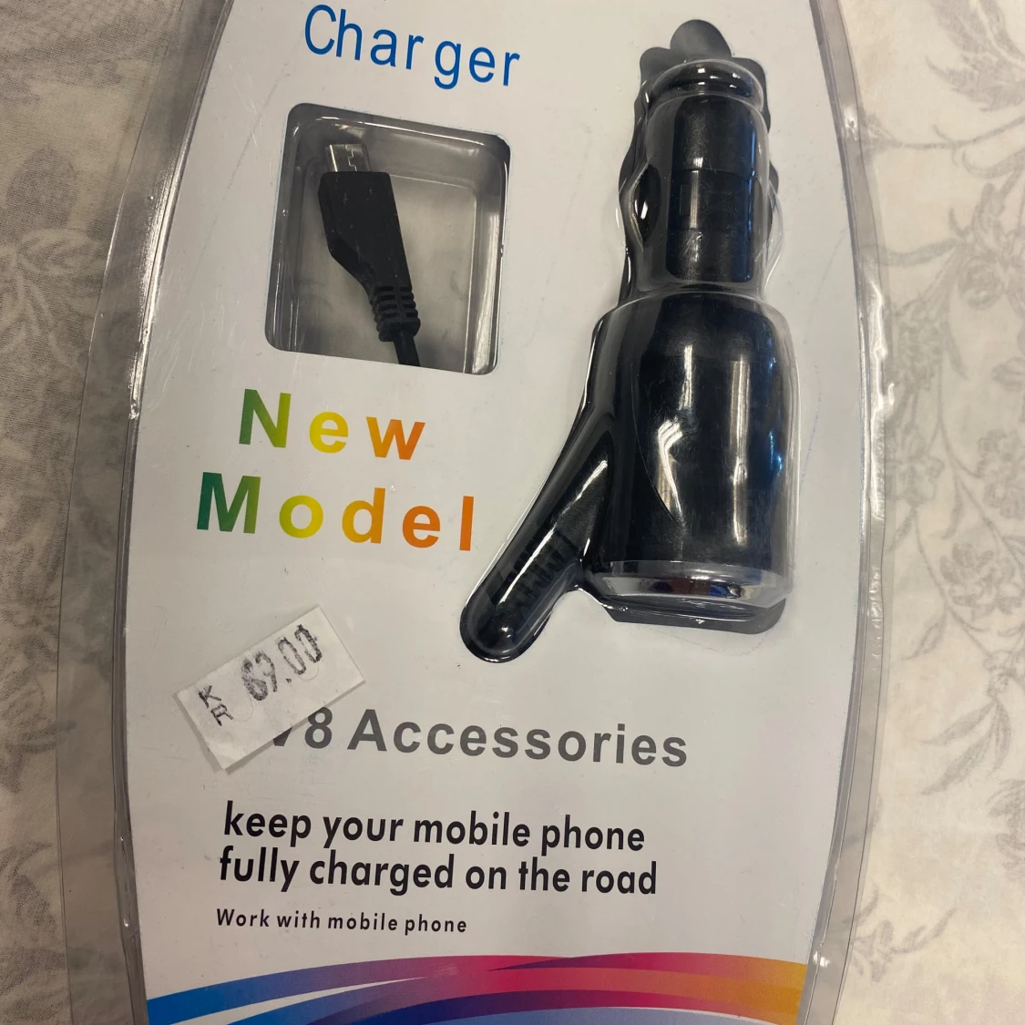 Mobiltelefon Laddare till Cigarett Uttaget 