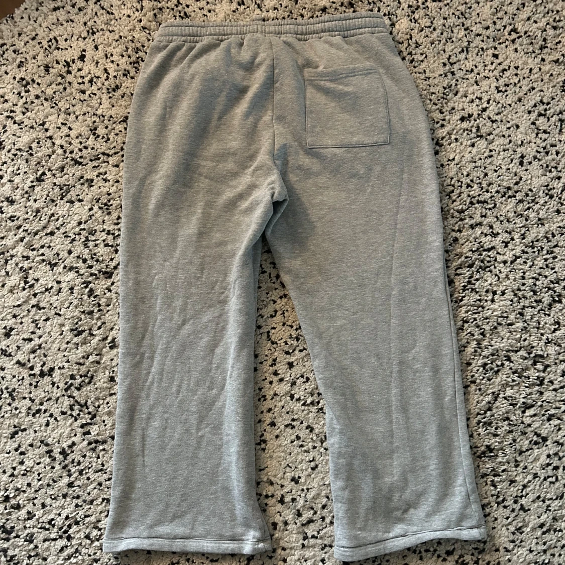 Wide flare mjukisbyxor - 90