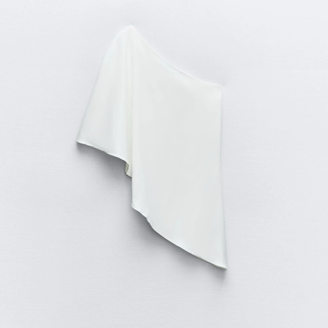 Vit oneshoulder topp