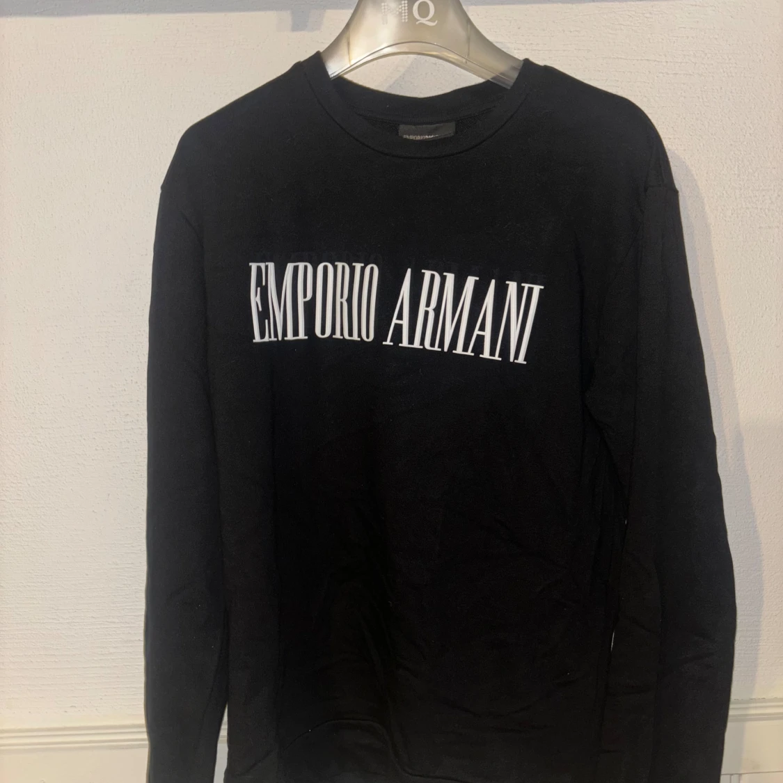 Svart långärmad tröja från Emporio Armani - 90
