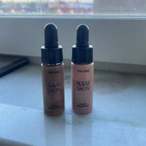 Säljer bronzing och gold drops då jag har för mkt av allt.  Dom e ungefär halvfulla. Jättefina på och lägger sig naturligt under sminket. Den bruna e pigmenterad och den guldiga ger massa glow.  Nypris: 300kr st  Två för 250kr eller en för 150kr💗