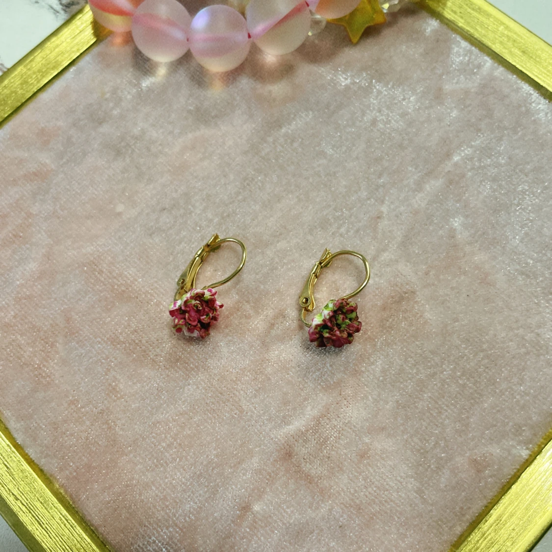 Blommor örhänge - 92