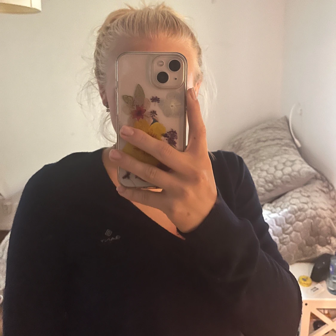 Stickad ulltröja - 90