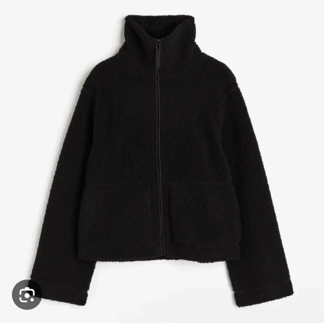Teddy jacka svart