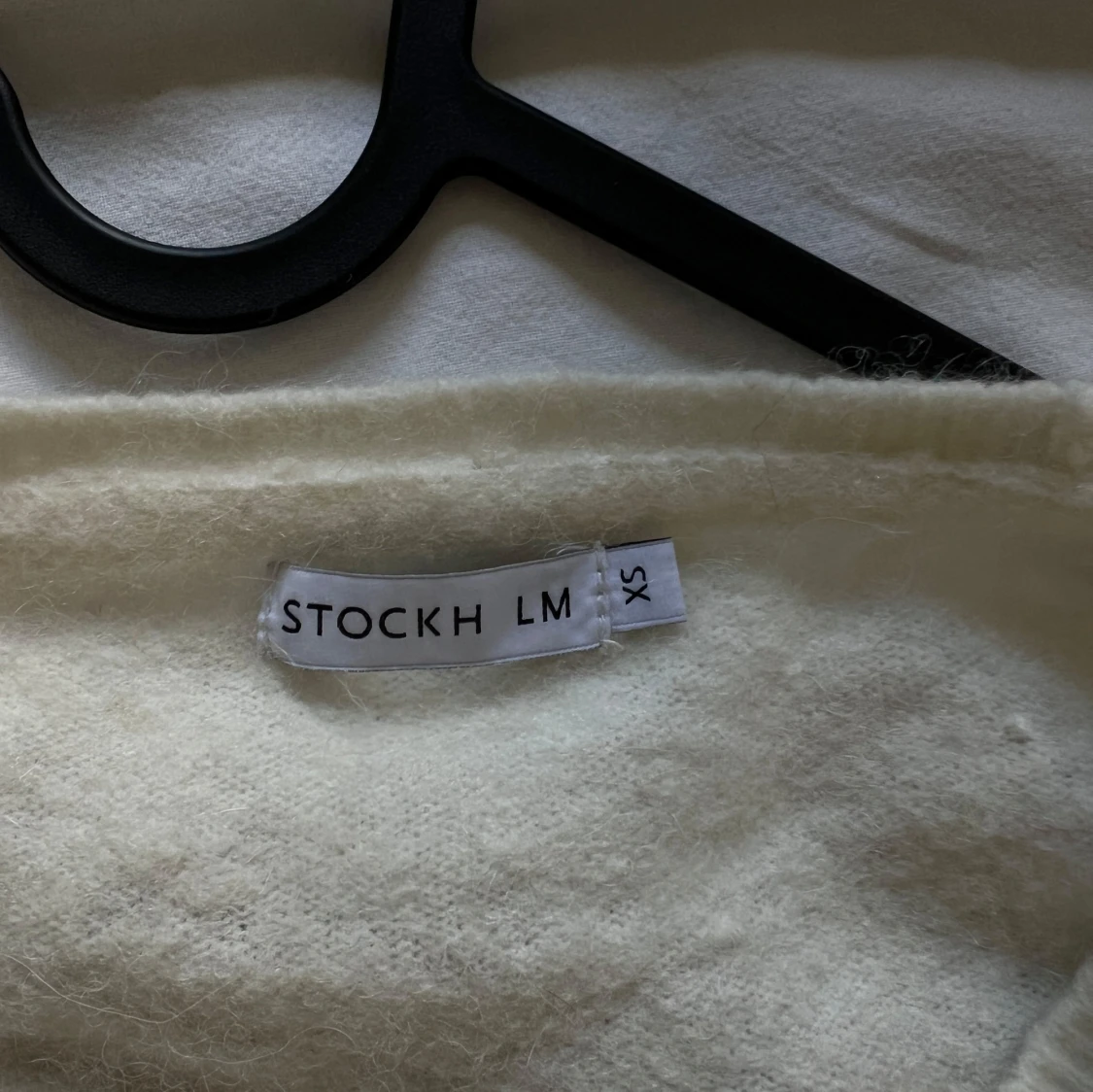 Vit ulltröja från Stockh LM - 90