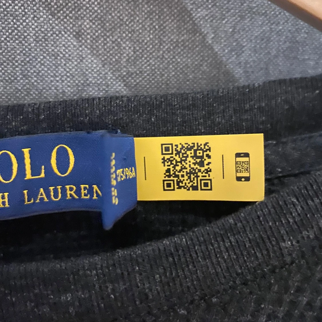 Svart ribbad tröja från Polo Ralph Lauren - 2