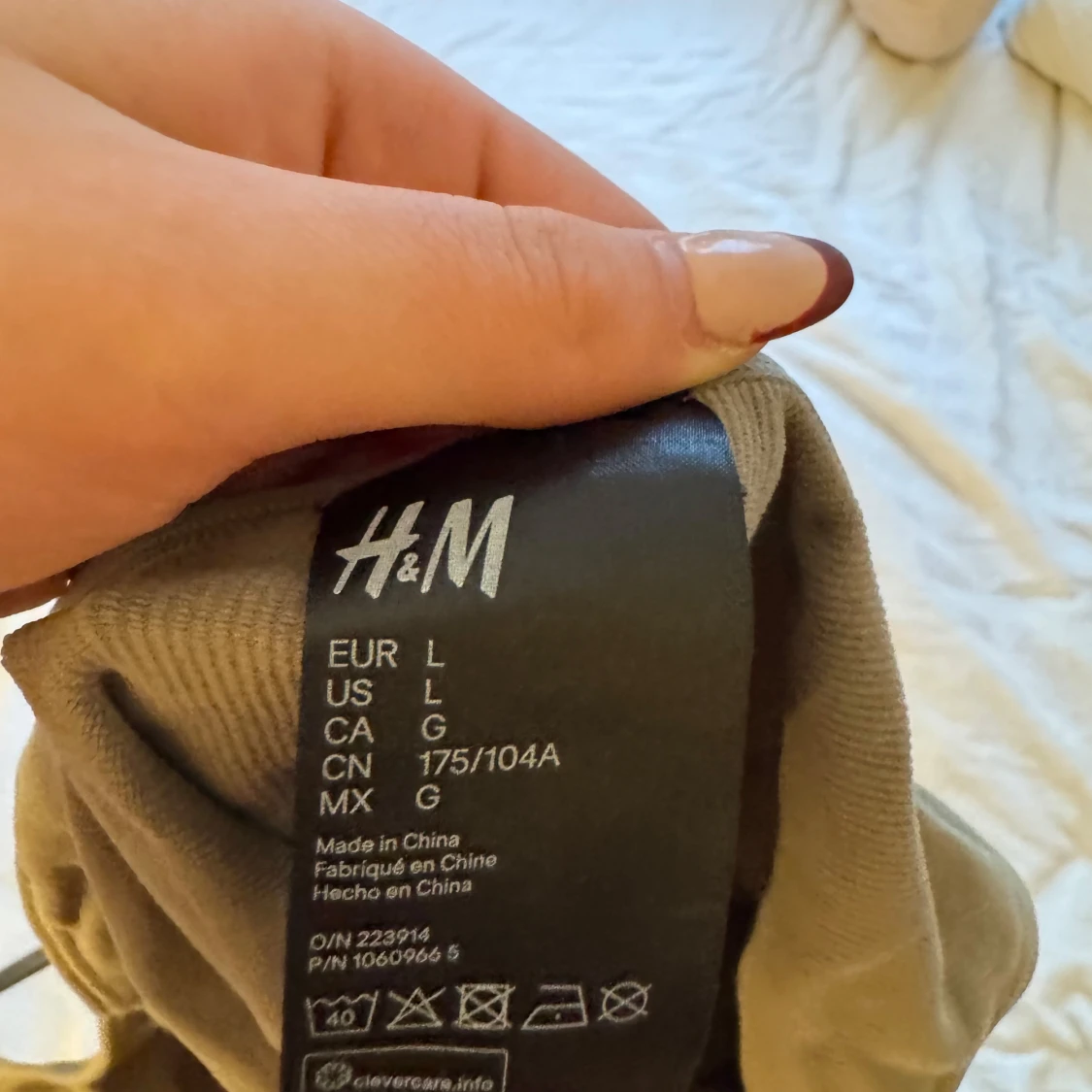 Grön ribbad linnebody från H&M - 2
