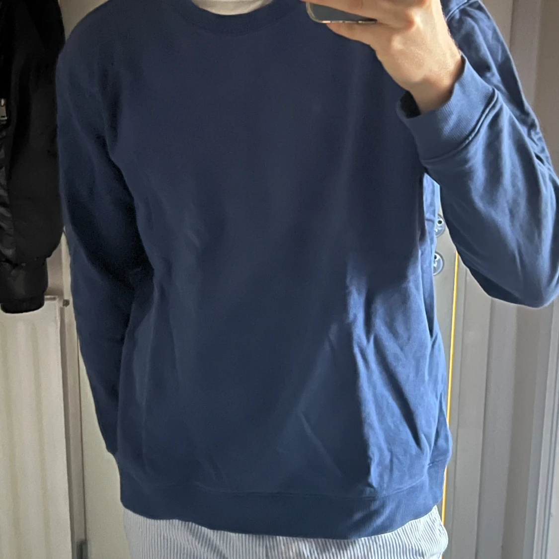 Blå sweatshirt Dobber