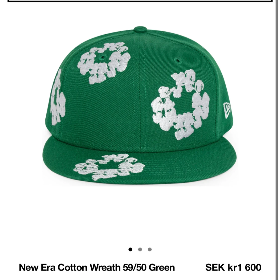 Grön keps från Denim tears - 1