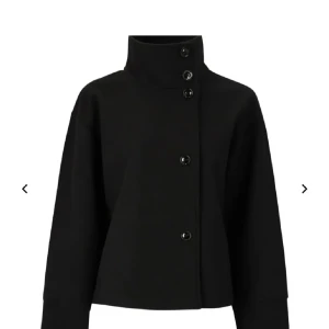 SÖKER - Söker svart kapa med hög krage i storlek L eller M.