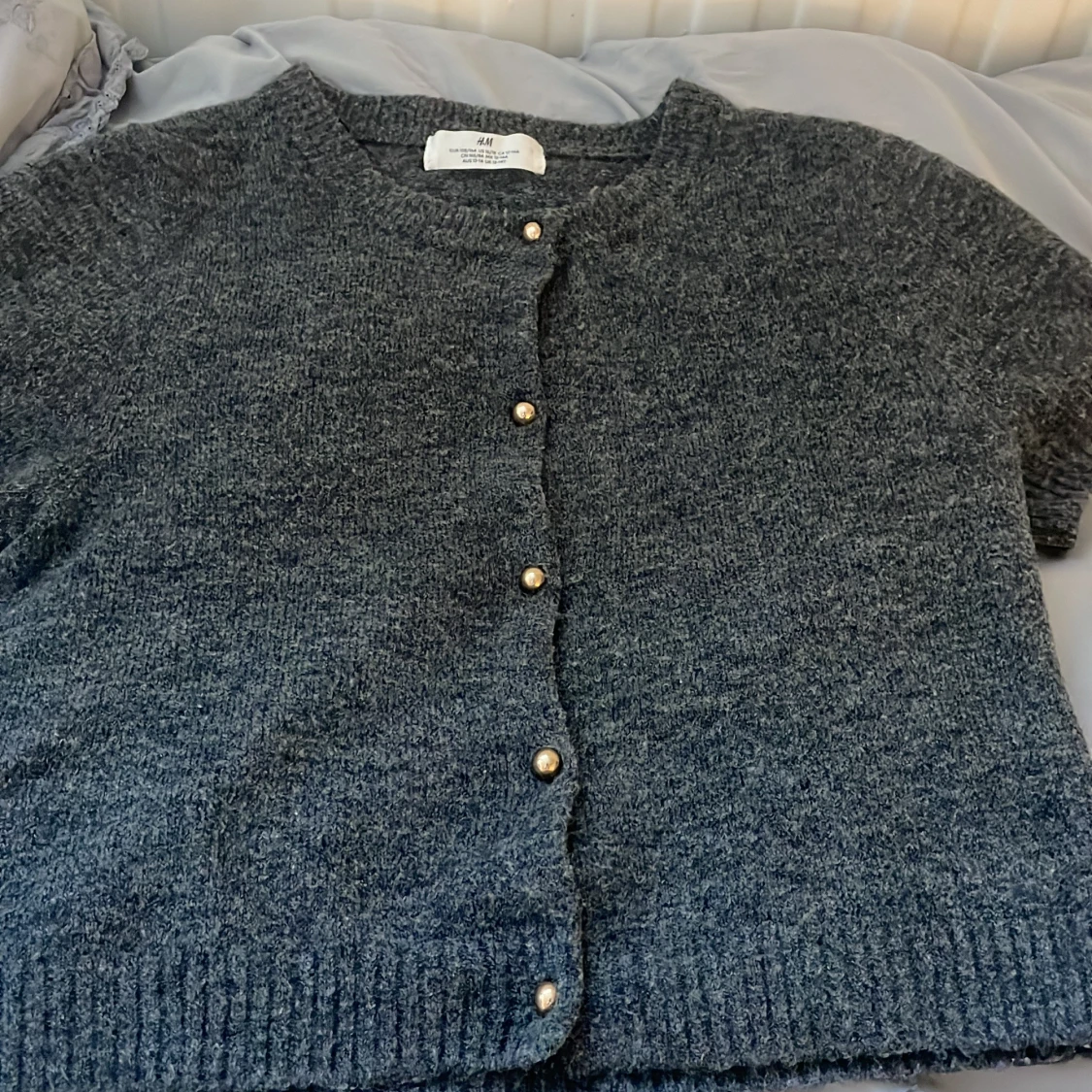 Grå kofta från H&M - 1