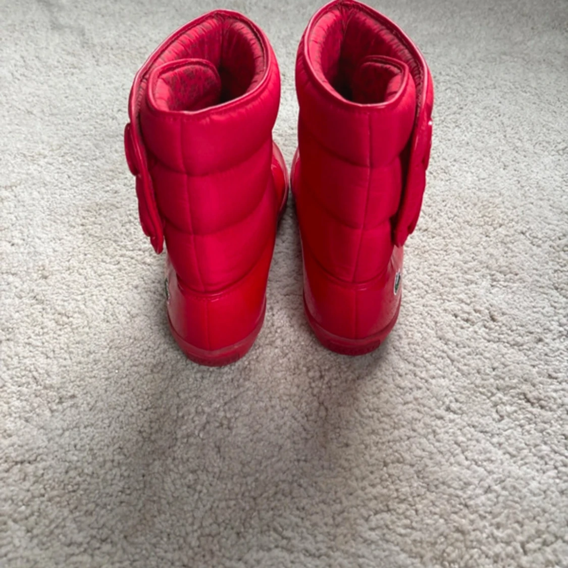 Vintage Röda boots från Lacoste Stl 40 - 2