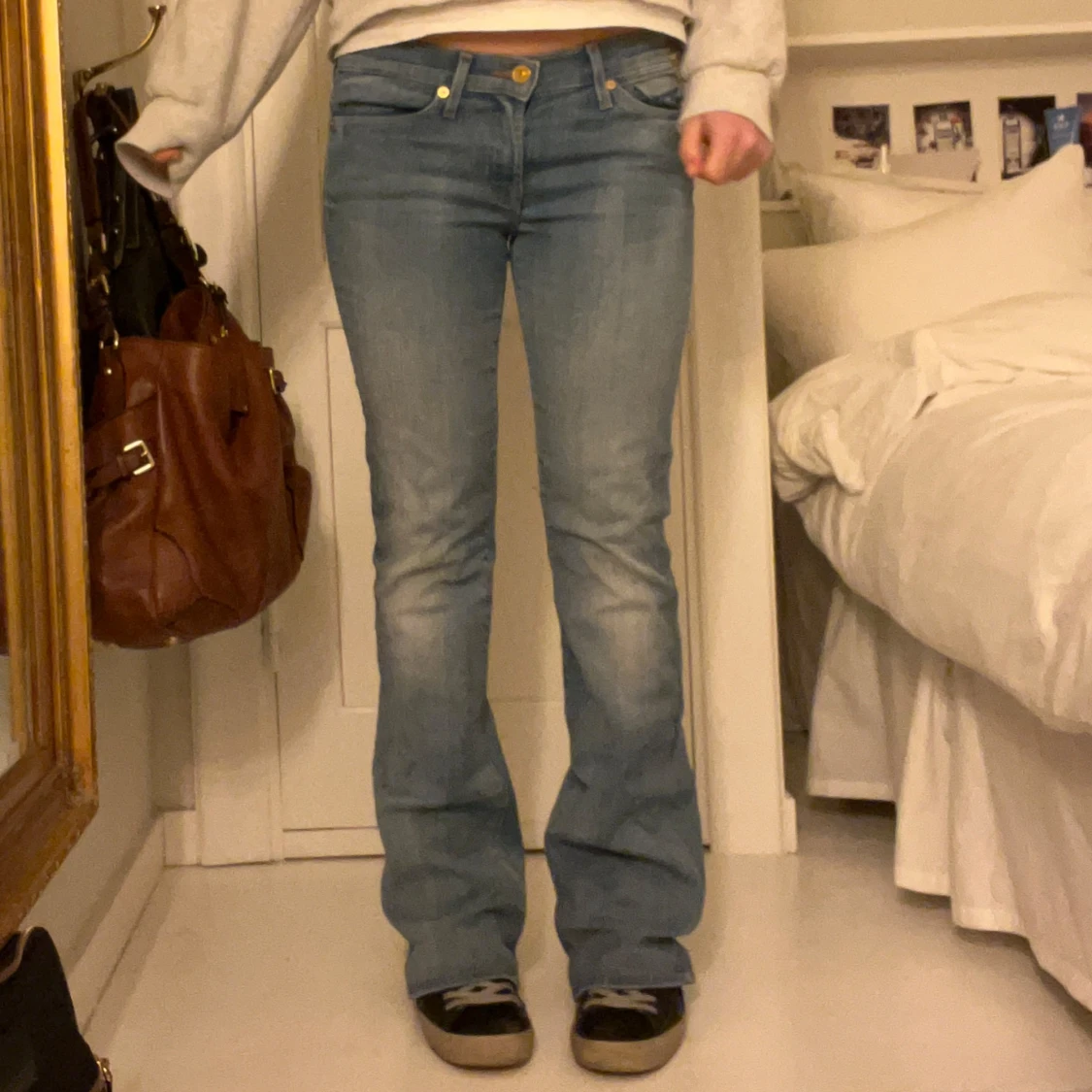 Lågmidjade jeans - 1