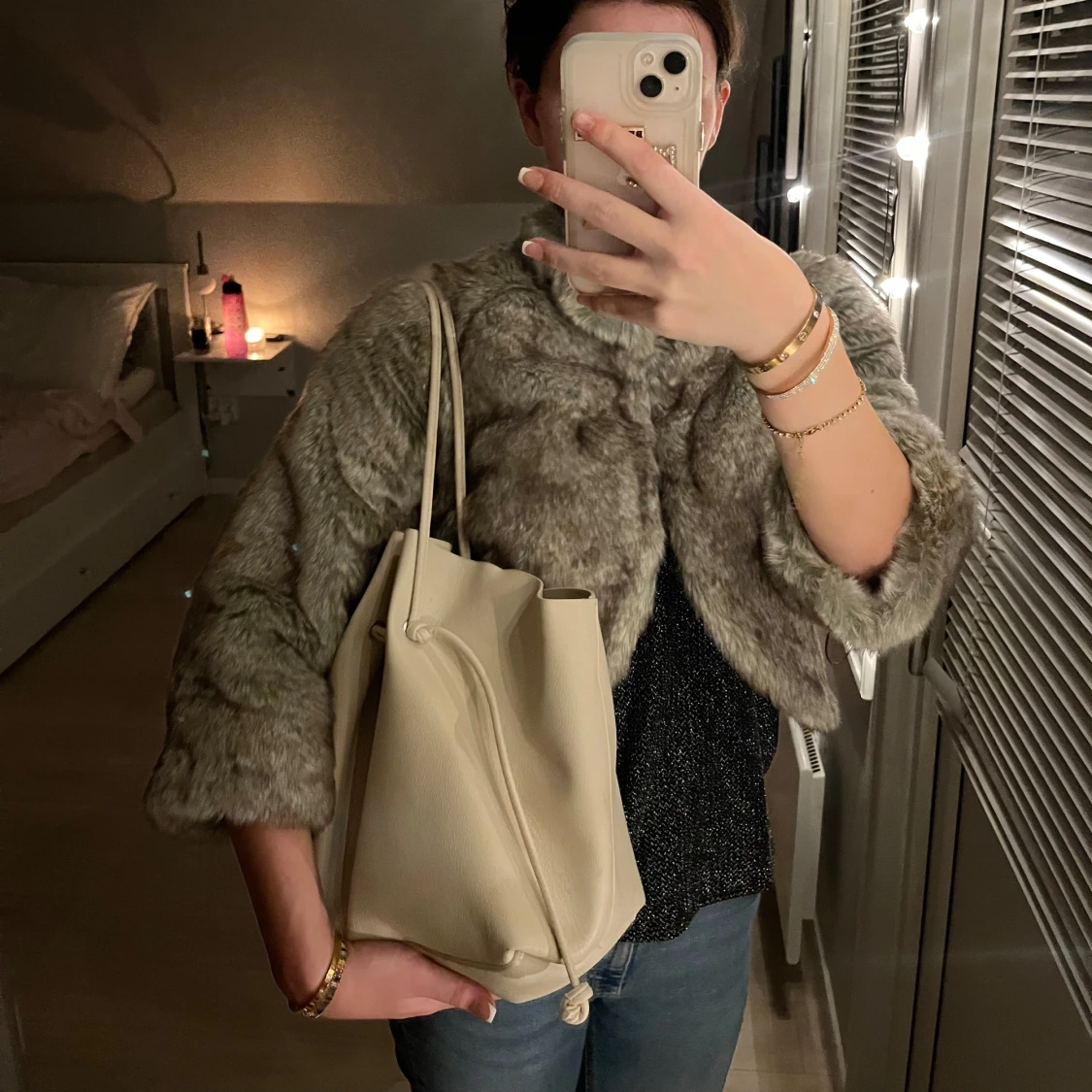 Beige väska - 91