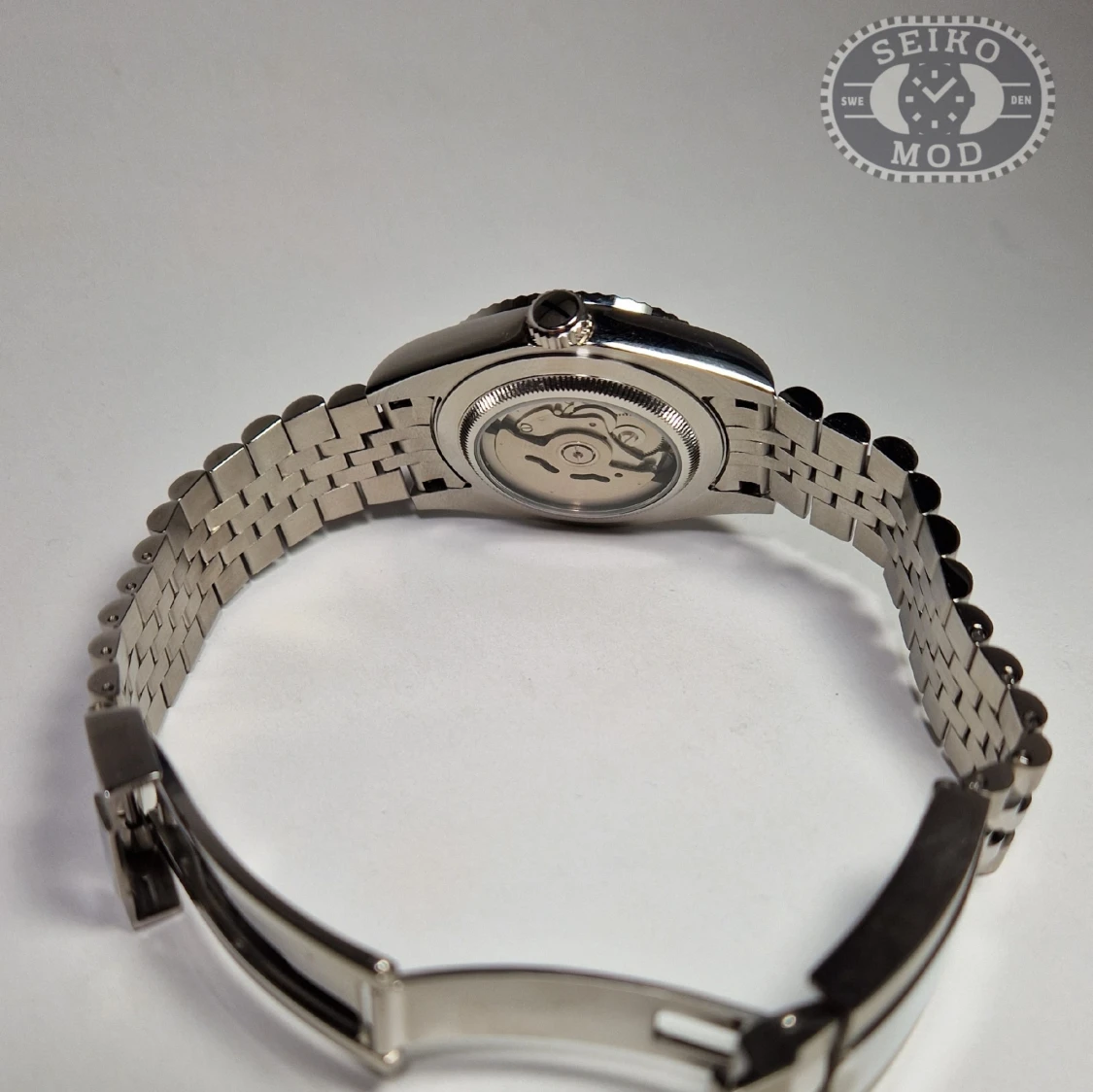 Seiko datejust mod med champange urtavla och jubilee-armband  - 93