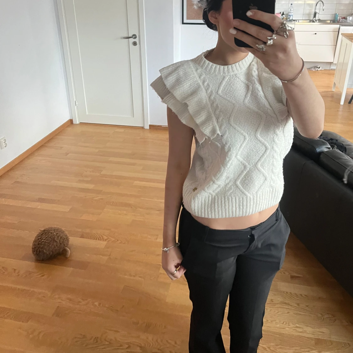 Superfin stickad tröja đ