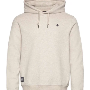 Beige hoodie från  Morris  - Säljer en snygg och bekväm beige hoodie från morris. Den har en liten logga på bröstet och en praktisk ficka framtill. Perfekt för både vardag och chill. Passar till allt och är supermjuk! 🧥