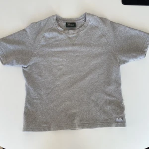 Grå tjockare t-shirt  - Grå tjockare t-shirt från peak performance i storlek S. Andvänder 5 gånger köpt second hand så vet inte hur ny den är. 