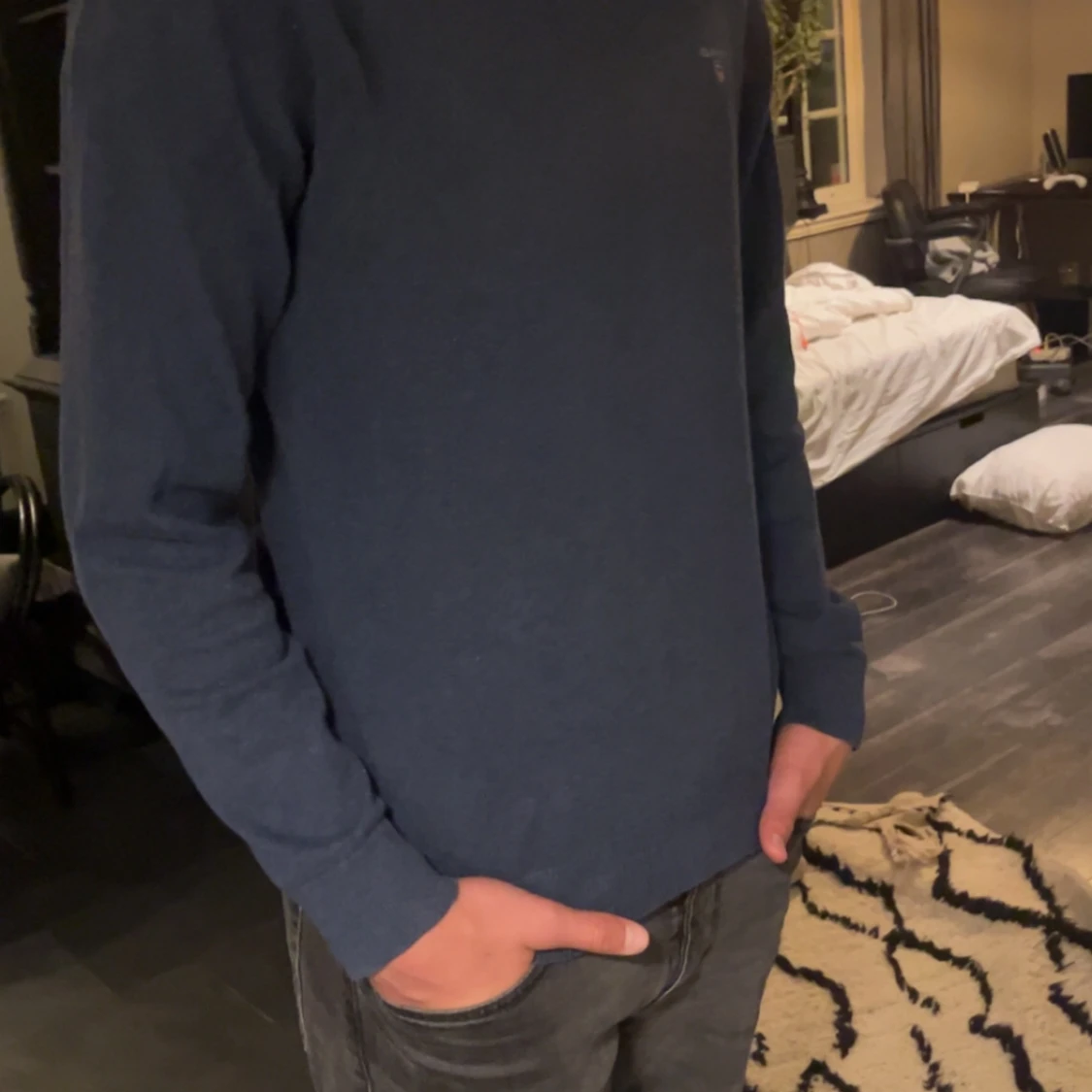 Mörkblå tröja från GANT - 2