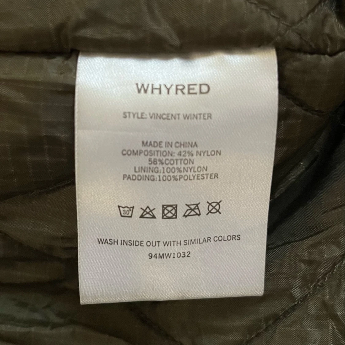 Whyred vinterjacka/ parkas st 46 - 91