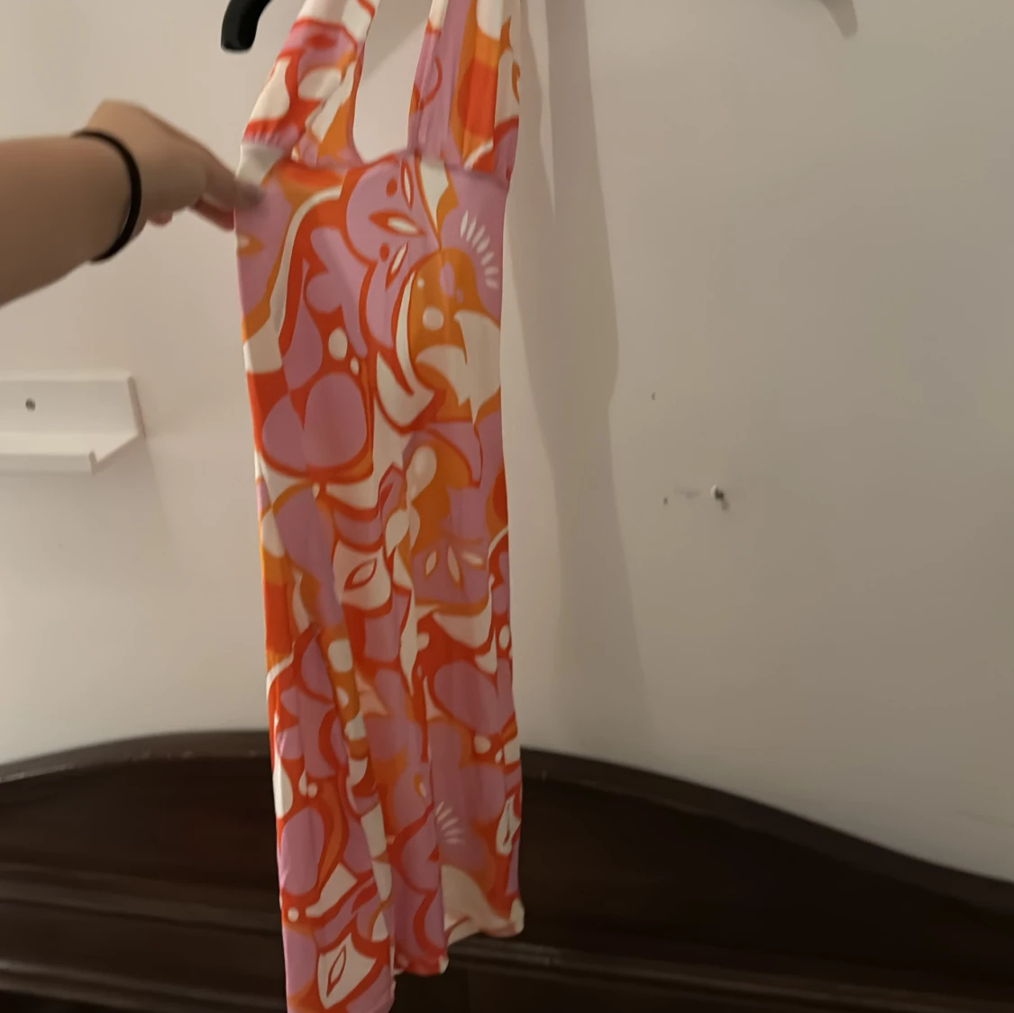 Blommig klänning - 90