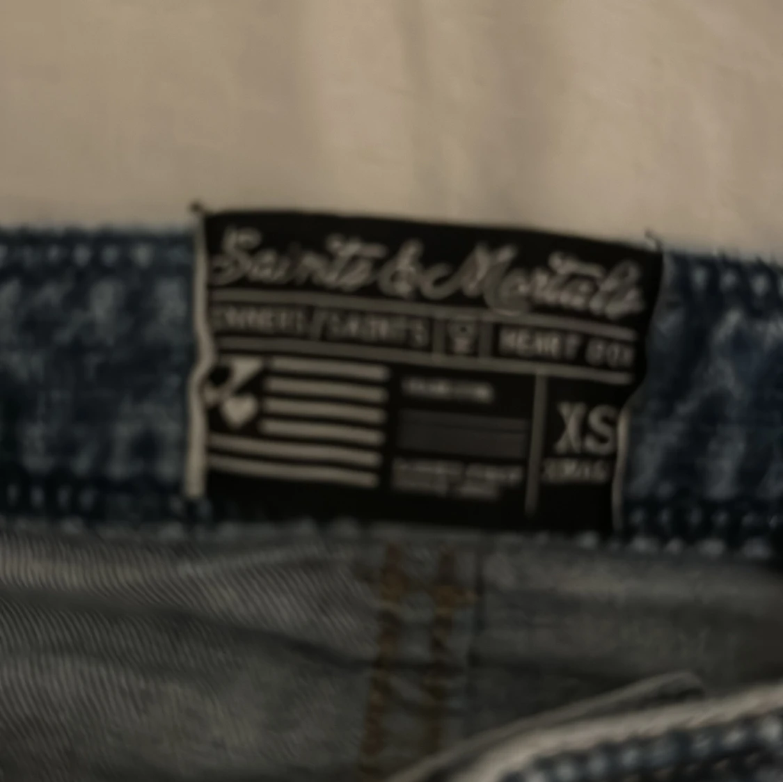 Blå jeansshorts från Sweet Vengeance - 91