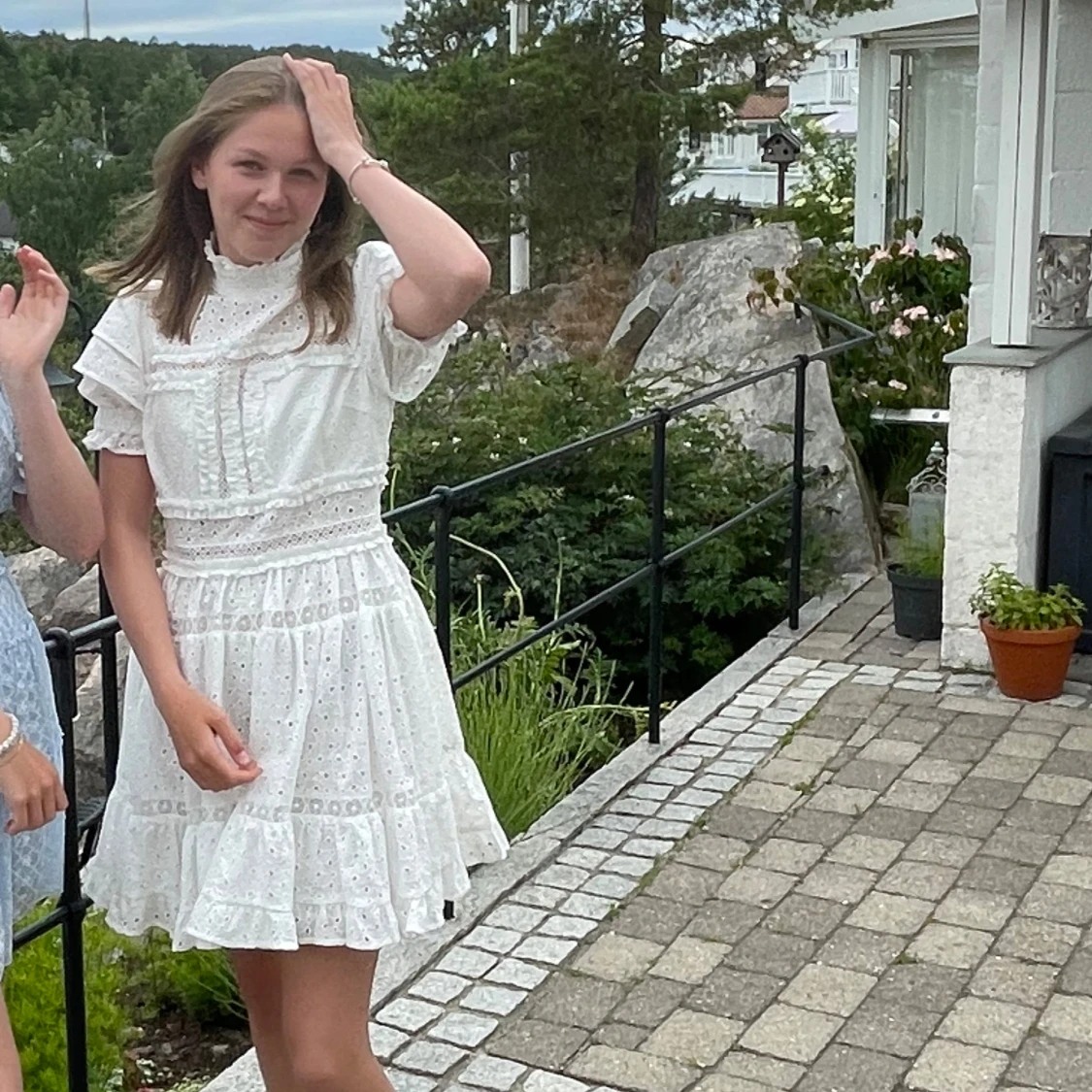 Vit By Malina klänning - 2