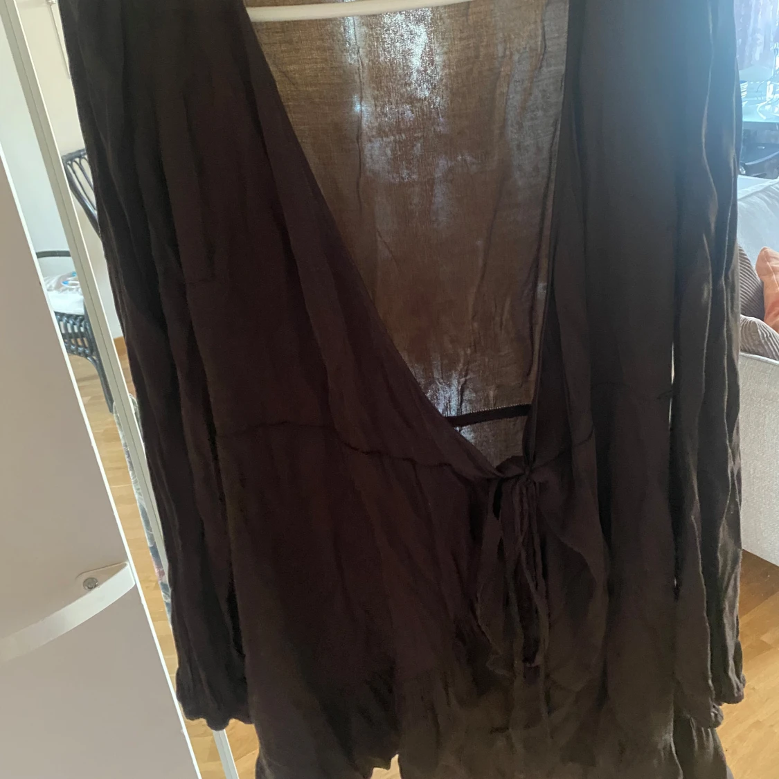 Brun klänning från Bik Bok