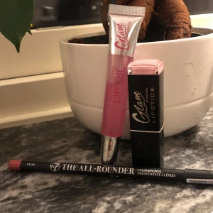 läpprodukter - säljer läpprodukter från glam of sweden och w7. läppstiftet är i färg 41 och läppennan är i färg fling. inget är använt!!! hör av dig om du är intresserad av något!! priset kan diskuteras av vad du vill ha💞