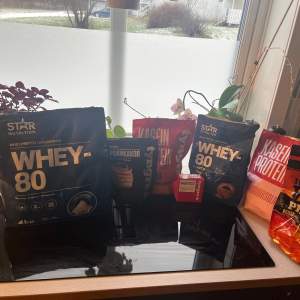 999kr för rubbet! proteinprodukter från Star Nutrition, inklusive Whey-80 och kaseinprotein. Perfekt för dig som tränar och vill ha extra protein i kosten.