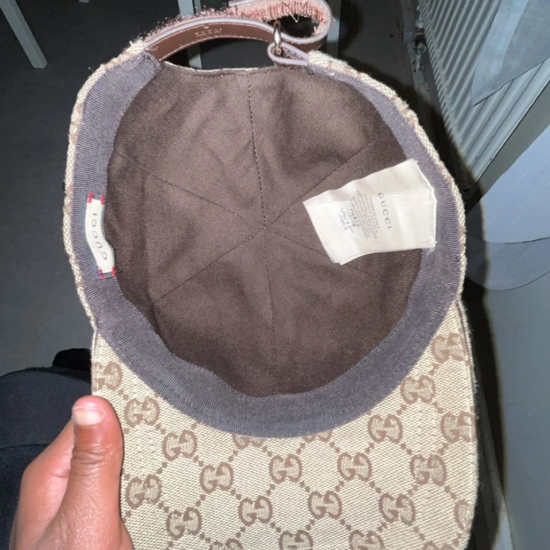 Beige Gucci keps - 92