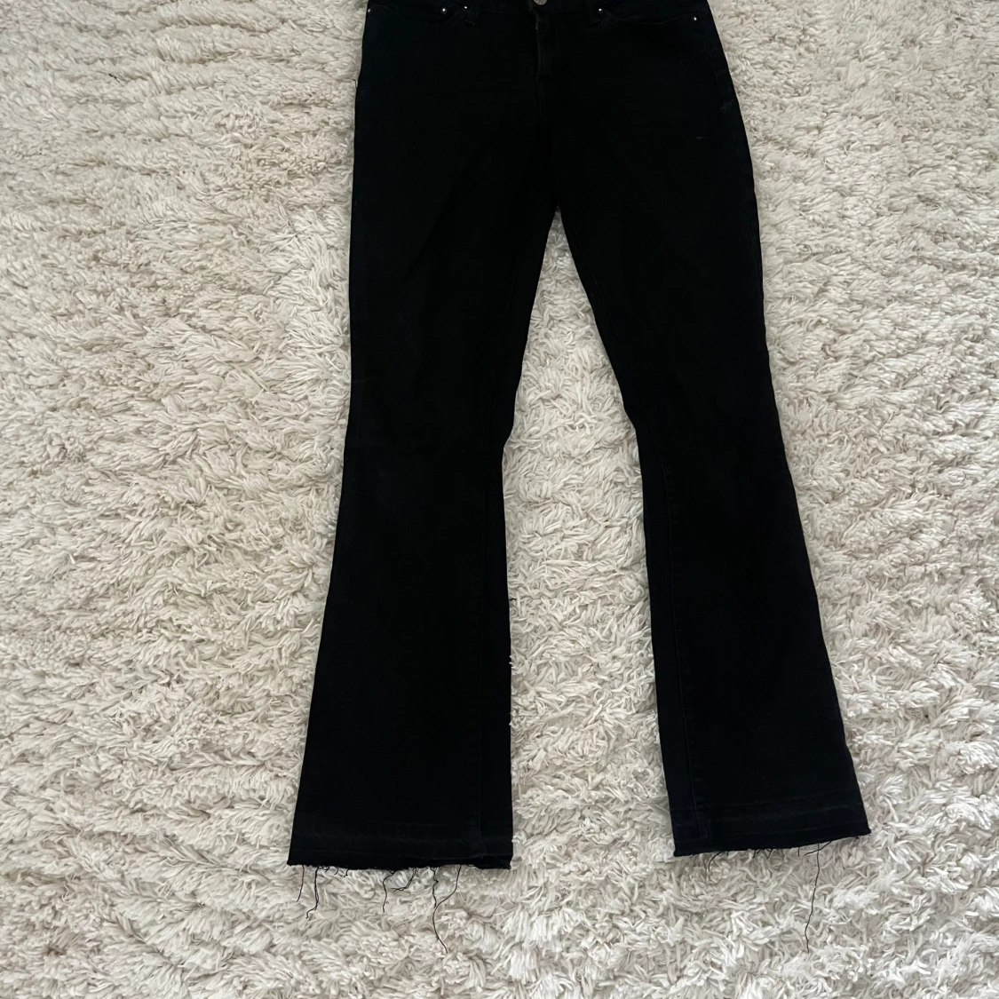 Svarta bootcut jeans från Levi's