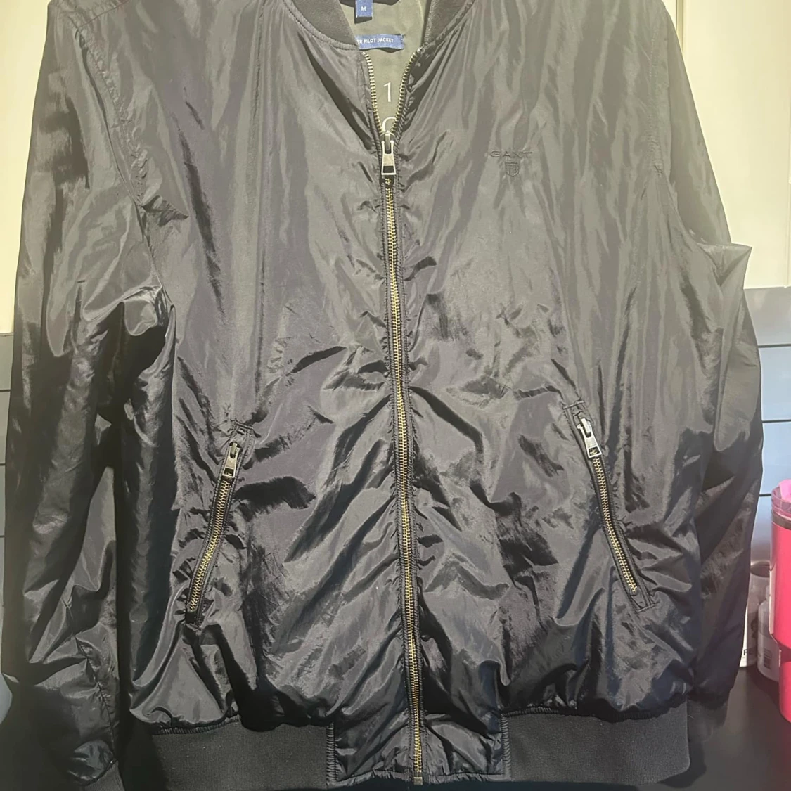 Svart pilotjacka från Gant