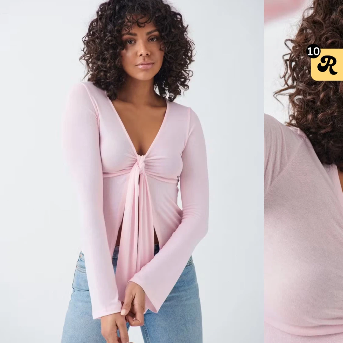 Rosa topp från Gina tricot  - 2