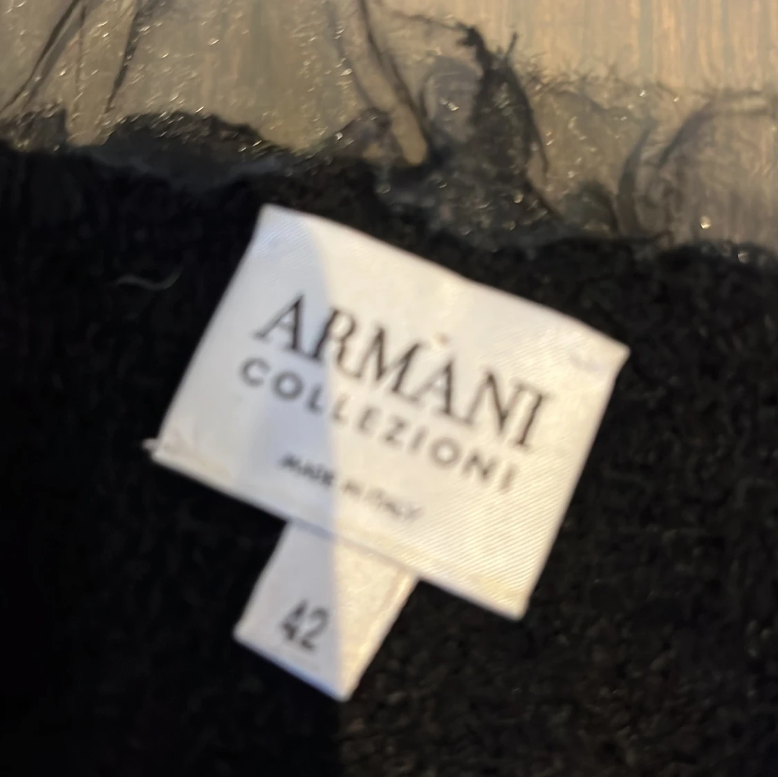 Svart tröja från Armani Collezioni - 2