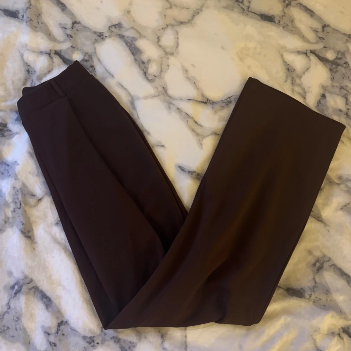 Bruna kostymbyxor - 1