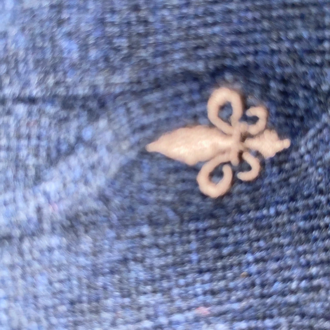 Mörkblå Morris Half-zip - 93