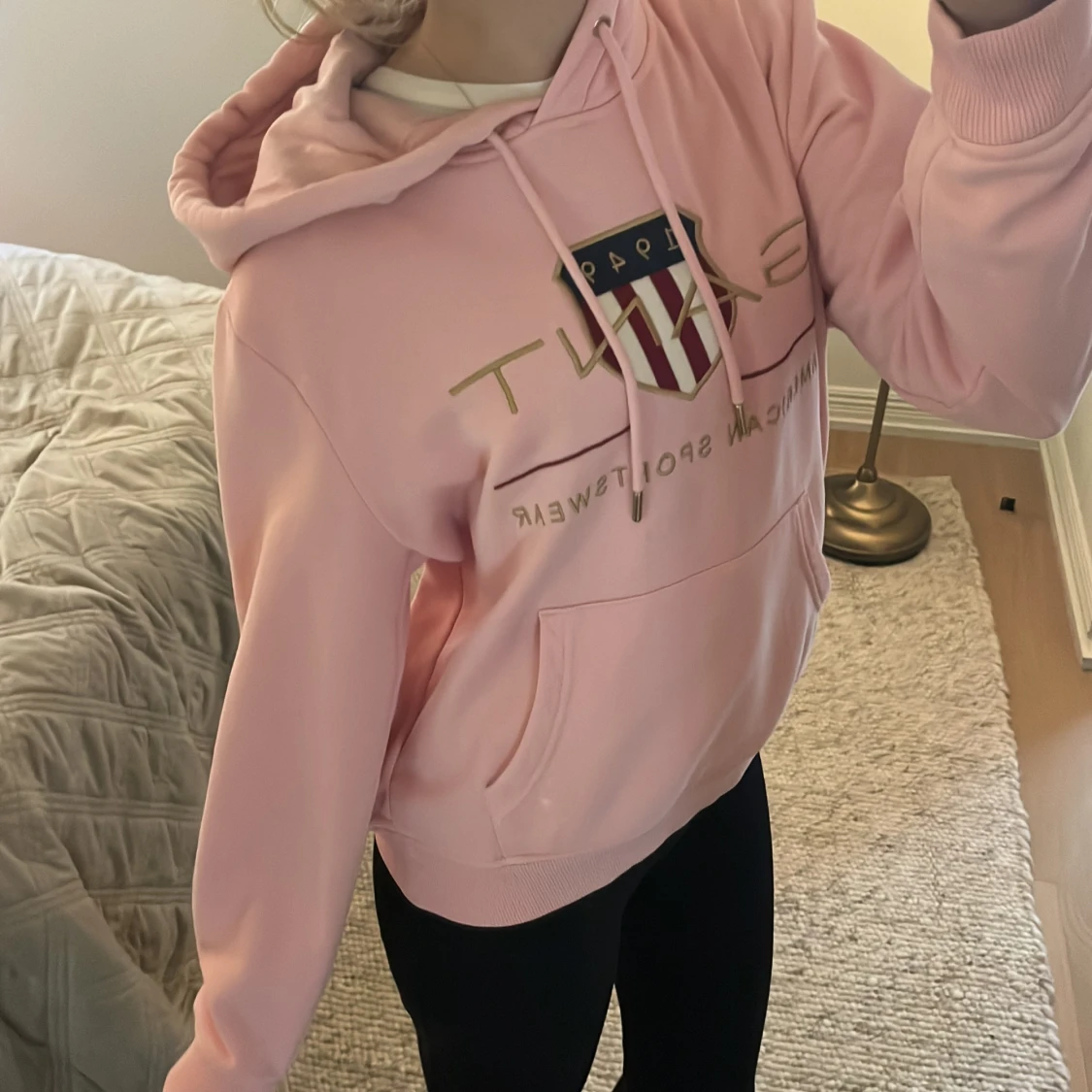  GANT hoodie rosa 💕 - 90